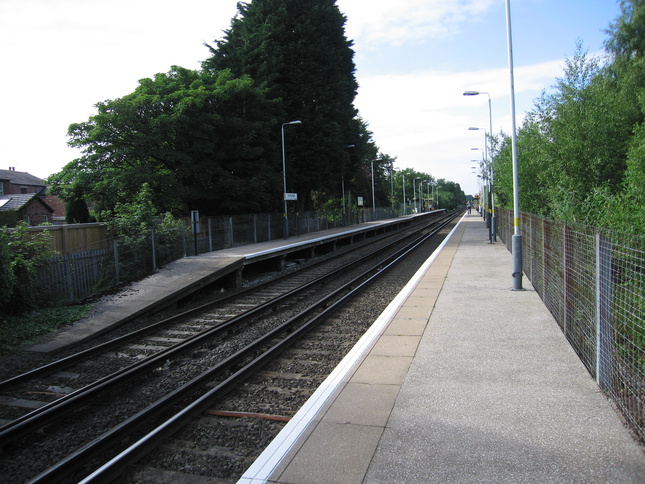 Port Sunlight platforms looking
north