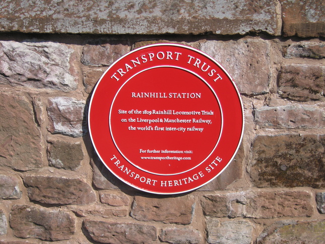Rainhill plaque