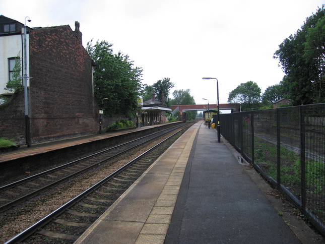 Roby platform 2 looking west