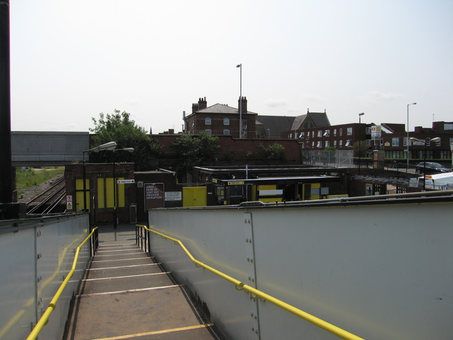 Rock Ferry footbridge steps
looking north