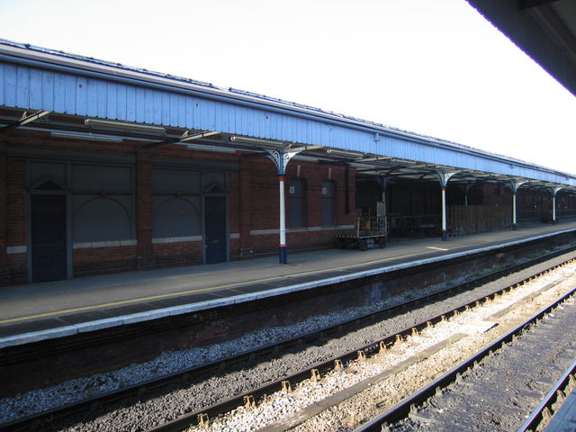 Salisbury platform 1 boarded
up