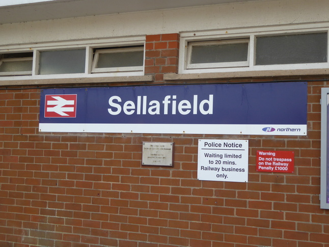 Sellafield sign