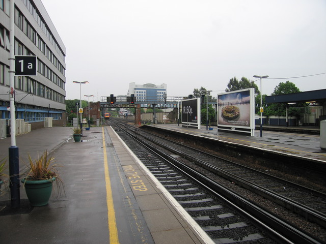 Southampton Central platform
1a looking east