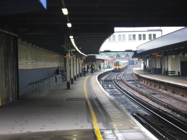 Southampton Central platform
1b looking east