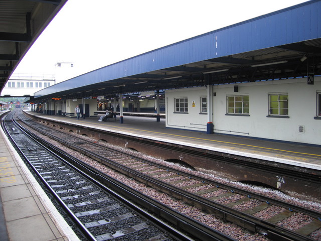 Southampton Central platform
2b looking east