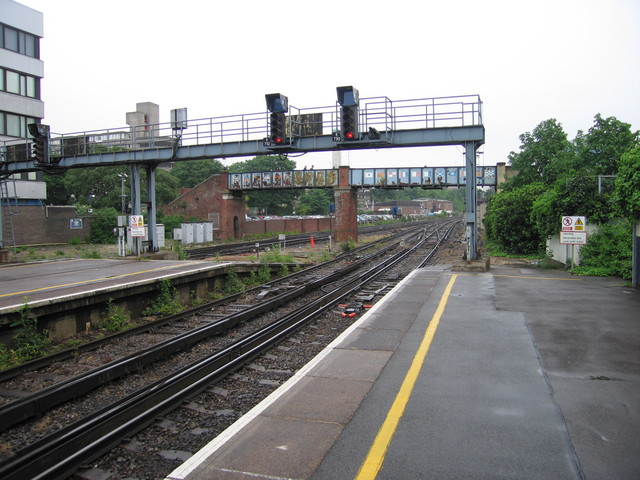 Southampton Central looking
east