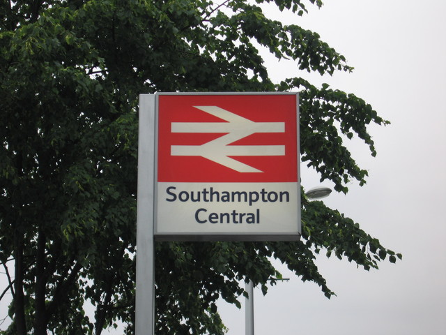 Southampton Central sign