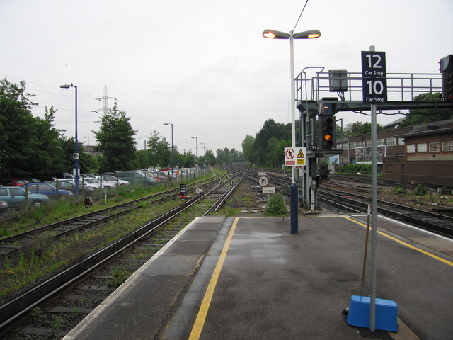 Southampton Central looking
west