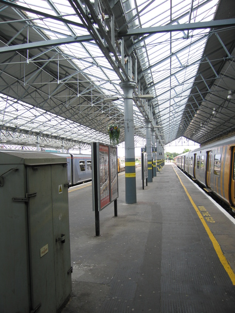 Southport platform 1 looking south