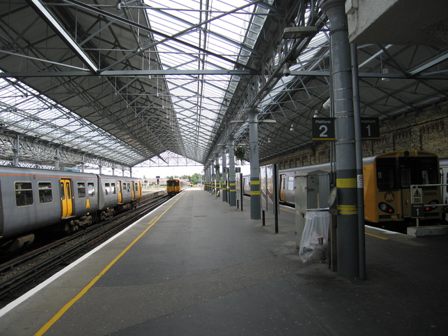 Southport platform 2 looking south