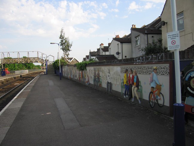 Stapleton Road platform 1
mural