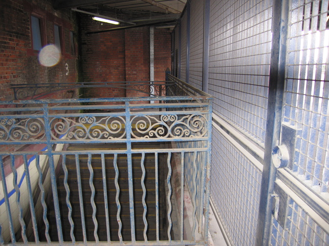 Stratford platform 11
railings