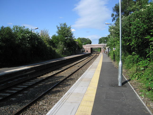 Thatto Heath platform 1 from
west