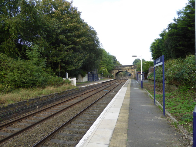 Upholland platform 1 from west