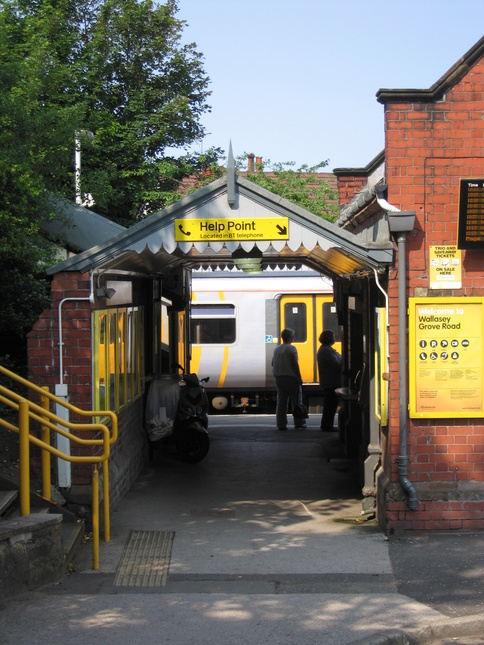 Wallasey Grove Road
platform 1 entrance