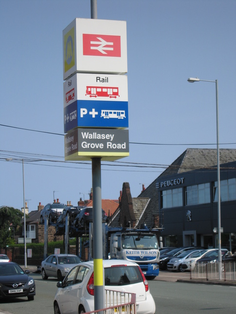 Wallasey Grove Road sign