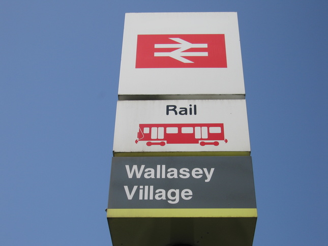 Wallasey Village sign