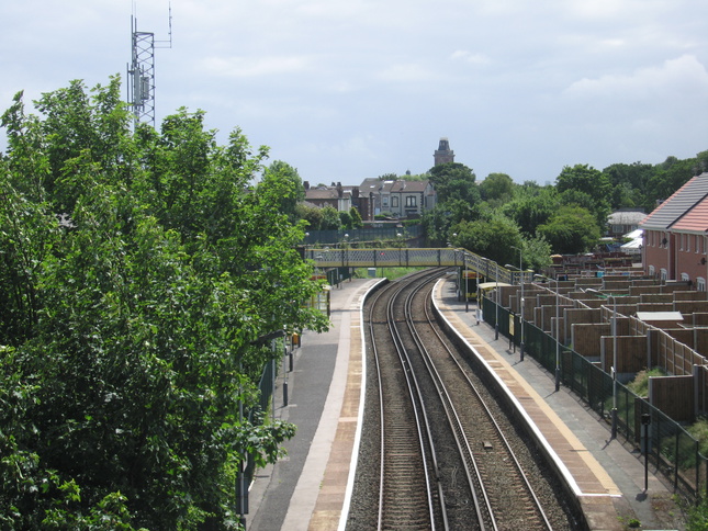 Walton from bridge looking
south