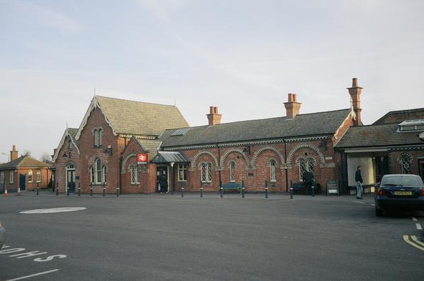 Wellingborough station rear