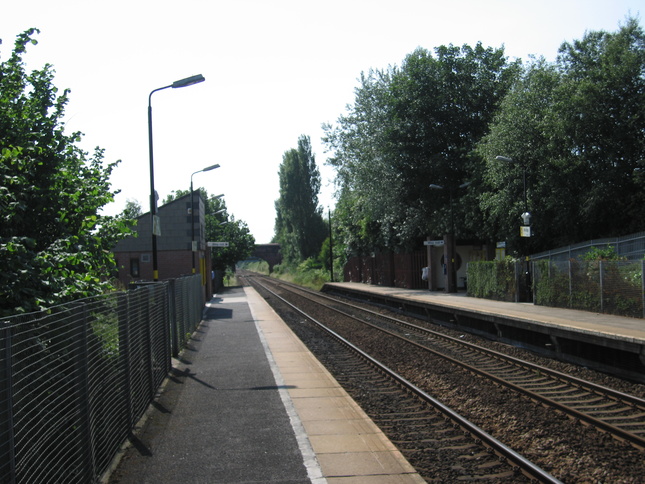 Whiston platform 1 looking west