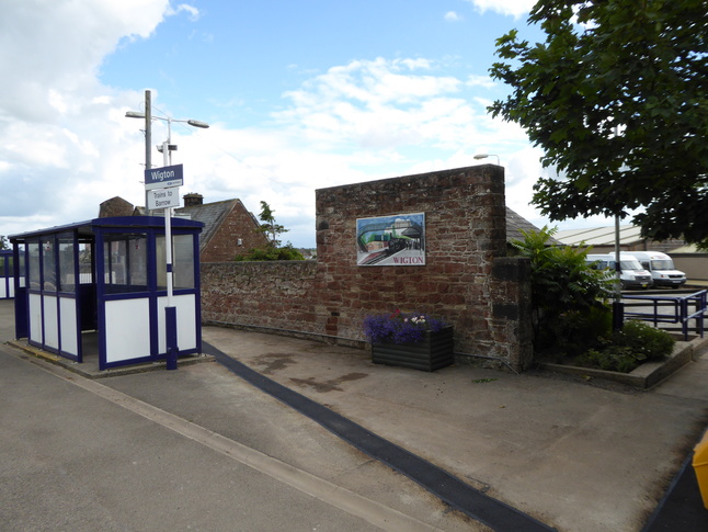 Wigton platform 1 shelter