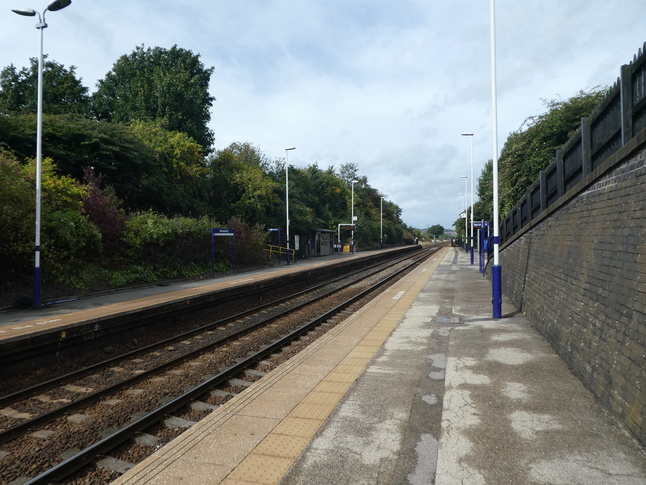 Wombwell platform 1 looking north