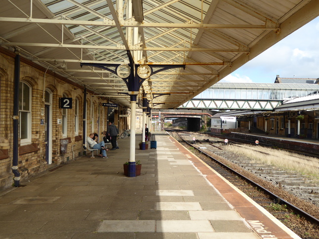 Workington platform 2 under
canopy