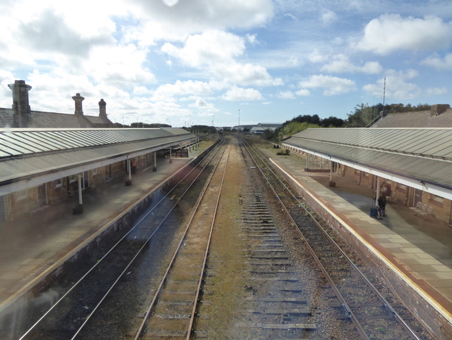 Workington looking south from
the footbridge