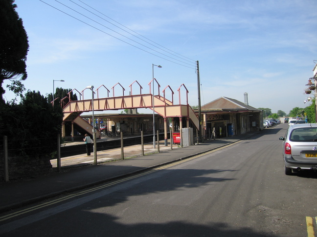 Yatton station approach