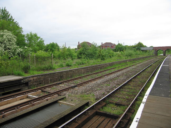 Yeoford disused platform