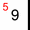   9(5)