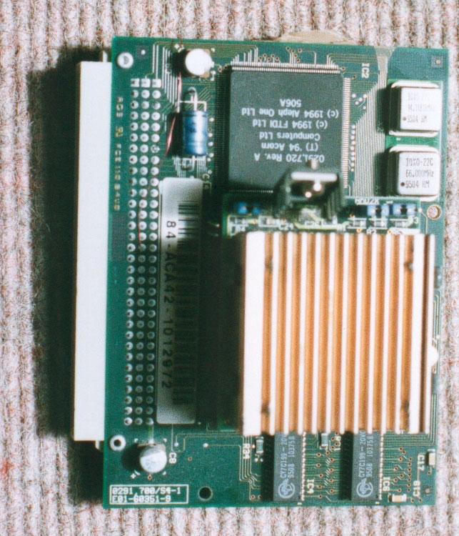 USATO Acorn RISC PC CARD x86 scheda di seconda generazione ti 486sxl-40 